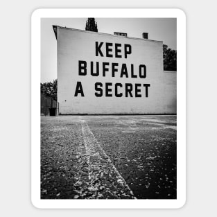 Secret Buffalo (2) Sticker